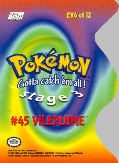 Vileplume achterkant