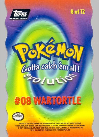 Wartortle achterkant
