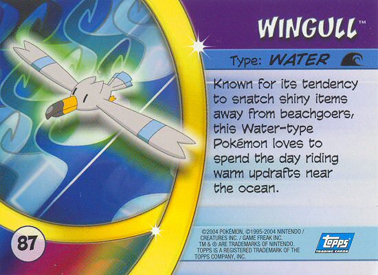 Wingull achterkant