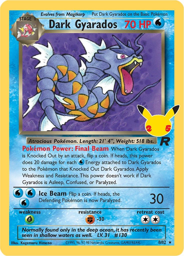 Dark Gyarados-Celebrations - Classic Collection