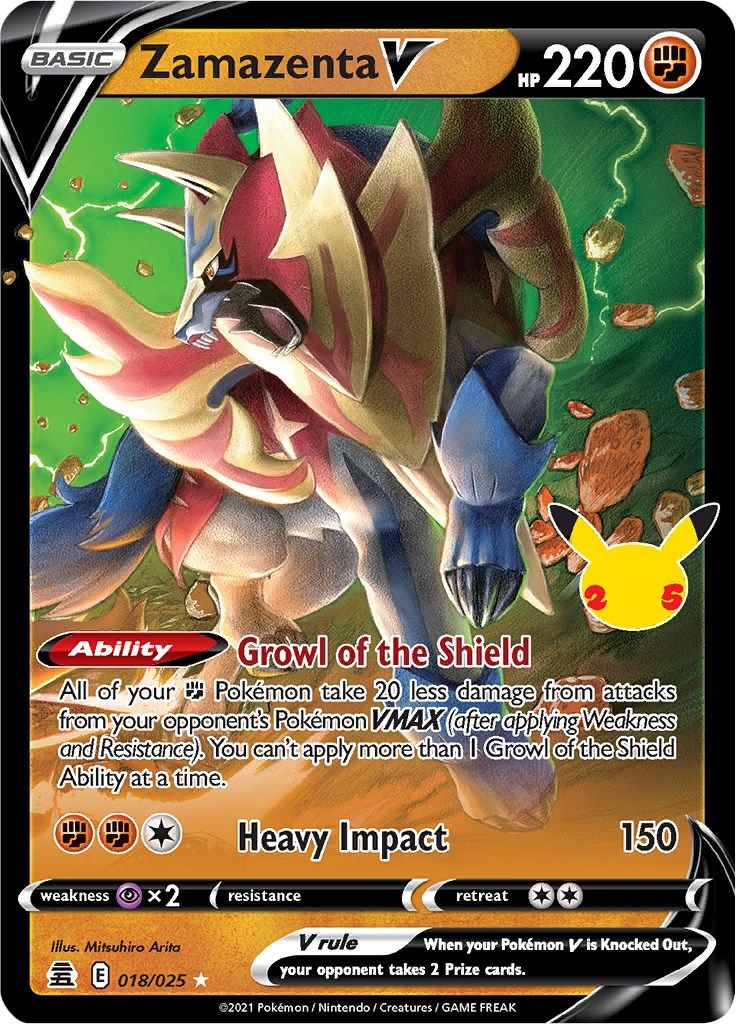 Zamazenta V-Celebrations