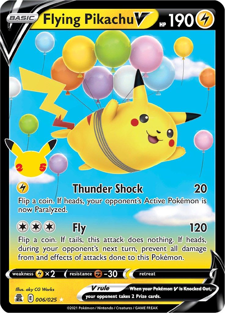 Flying Pikachu V-Celebrations