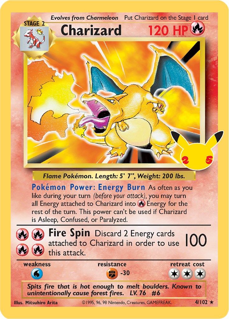 Charizard-Celebrations - Classic Collection