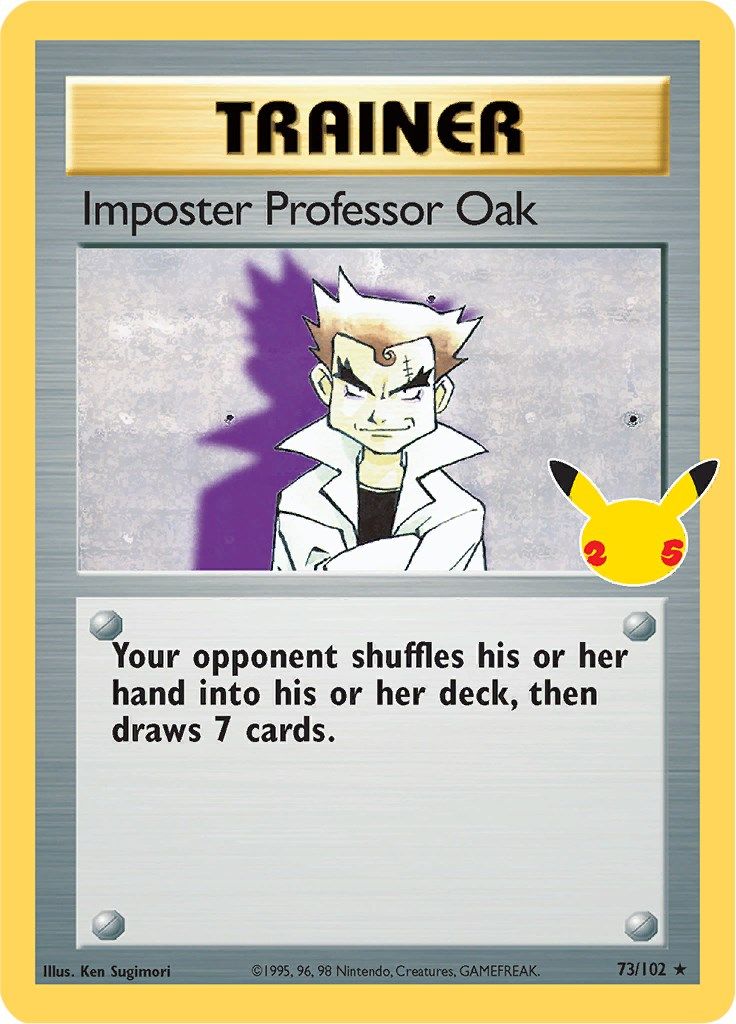 Imposter Professor Oak-Celebrations - Classic Collection