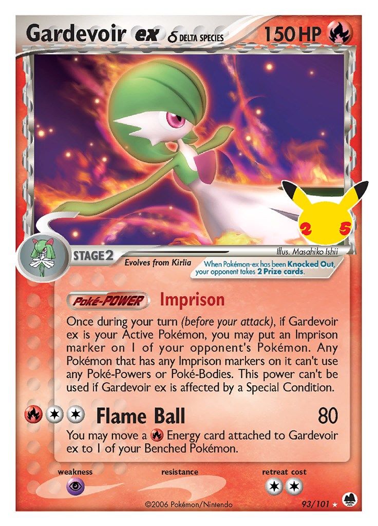 Gardevoir ex (Delta Species)-Celebrations - Classic Collection