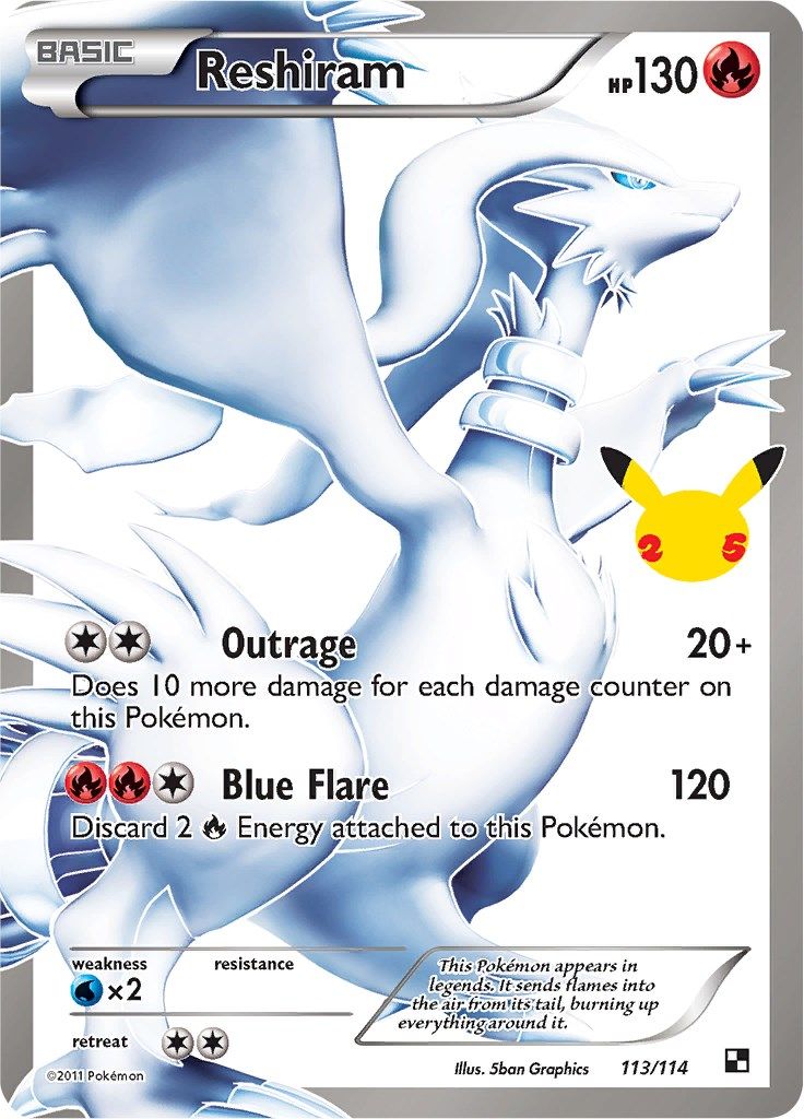 Reshiram-Celebrations - Classic Collection