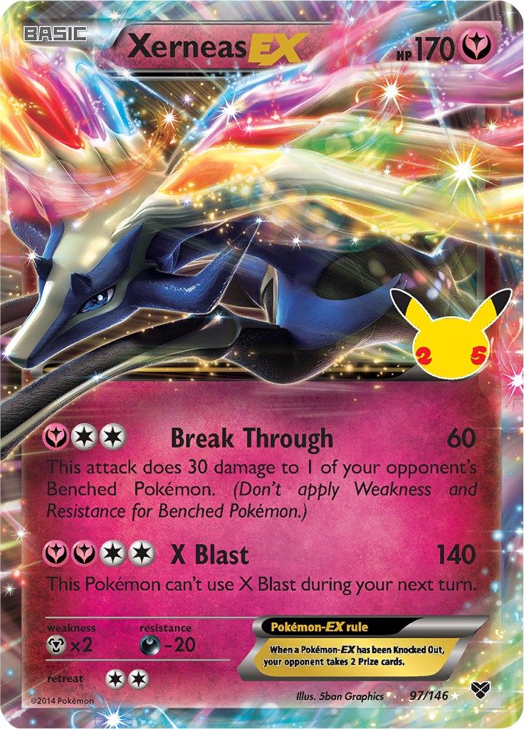 Xerneas EX-Celebrations - Classic Collection