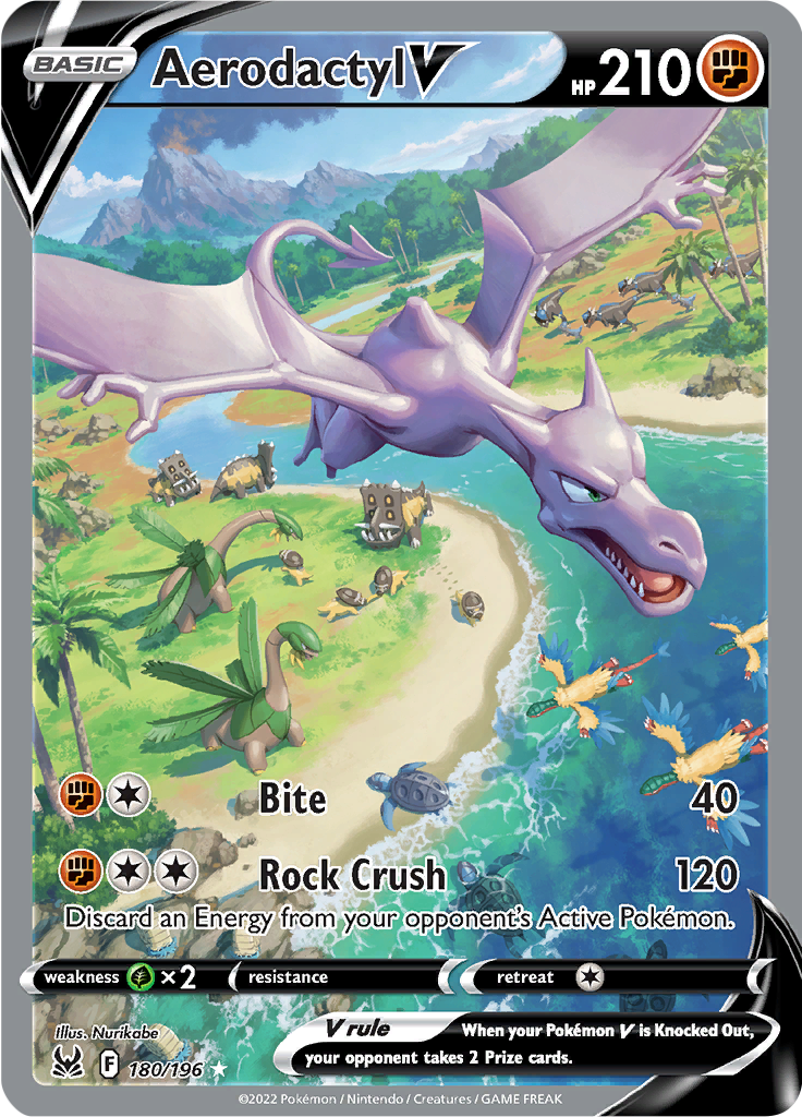 Aerodactyl V-180-lost-origin-swsh