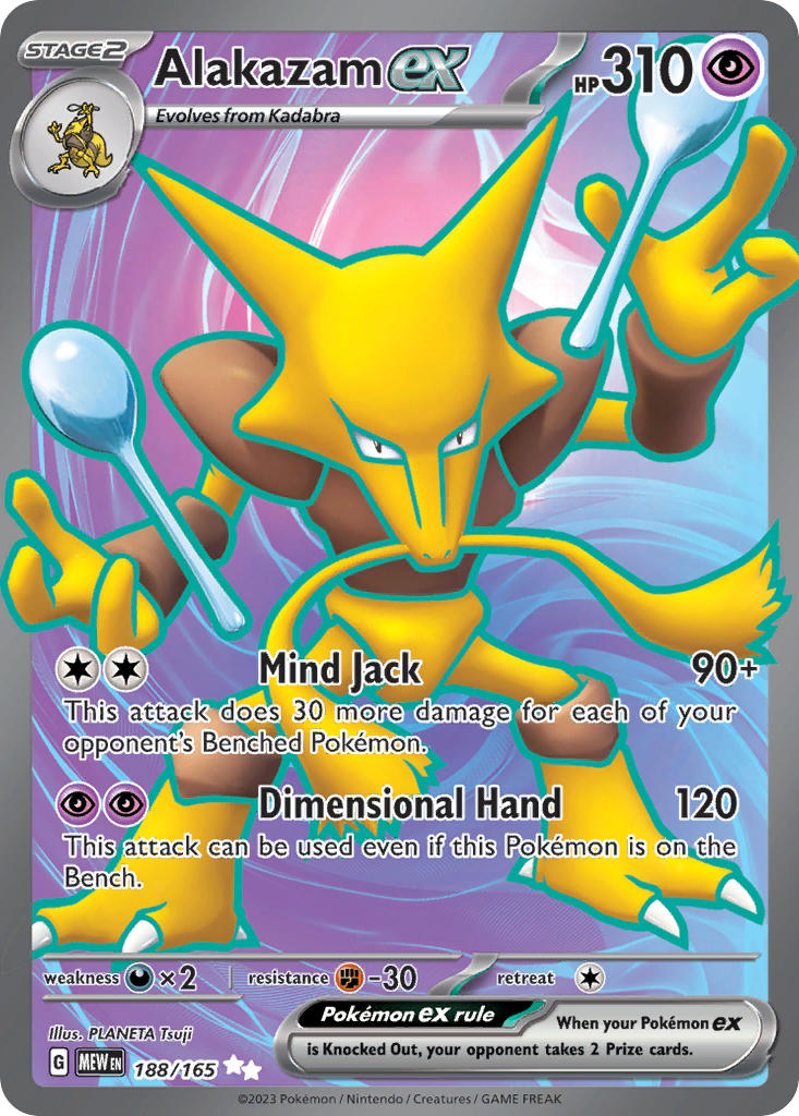 Alakazam ex-188-151