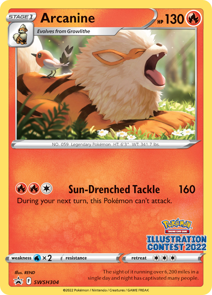 Arcanine-SWSH304