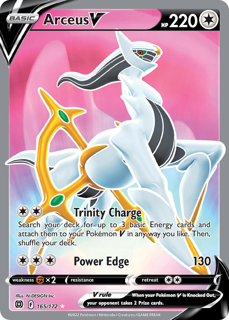 Arceus V-165-Brilliant Stars