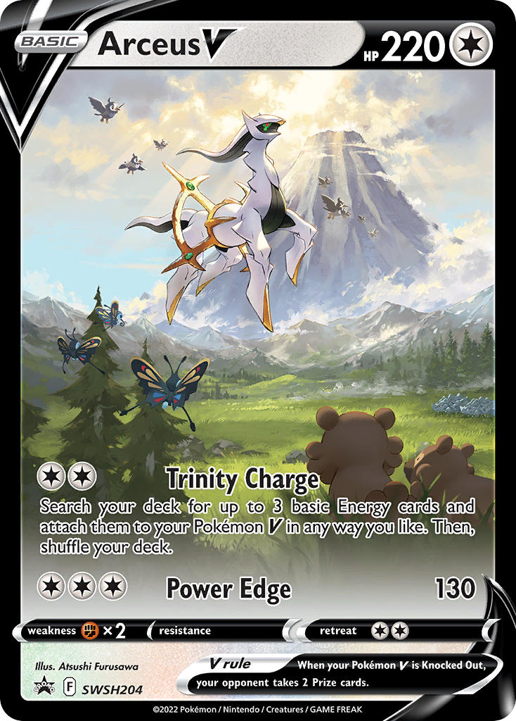 Arceus V-SWSH204-promos