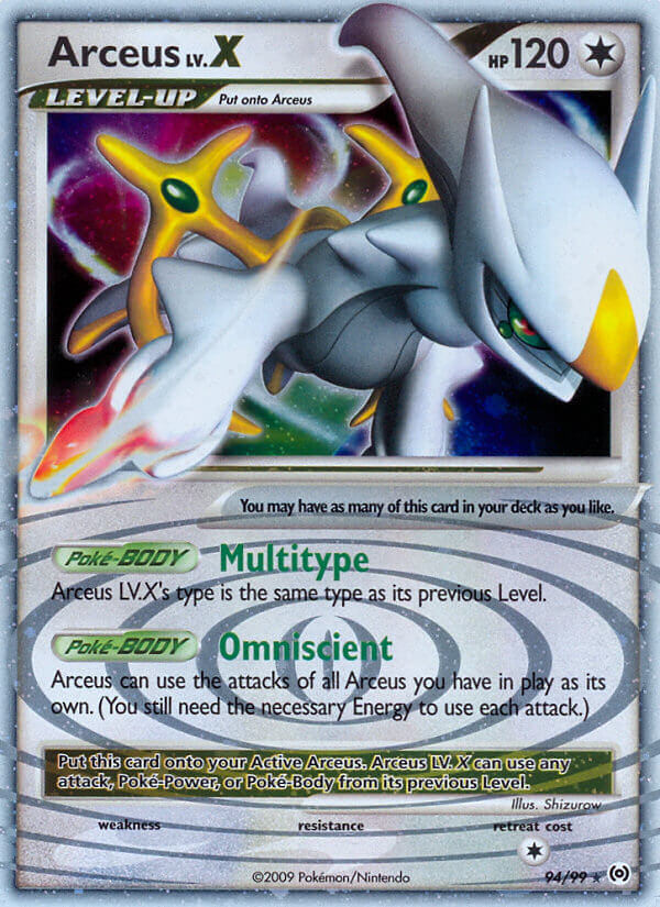 Arceus LV.X