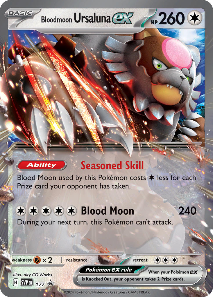 Bloodmoon Ursaluna ex-sv5-177