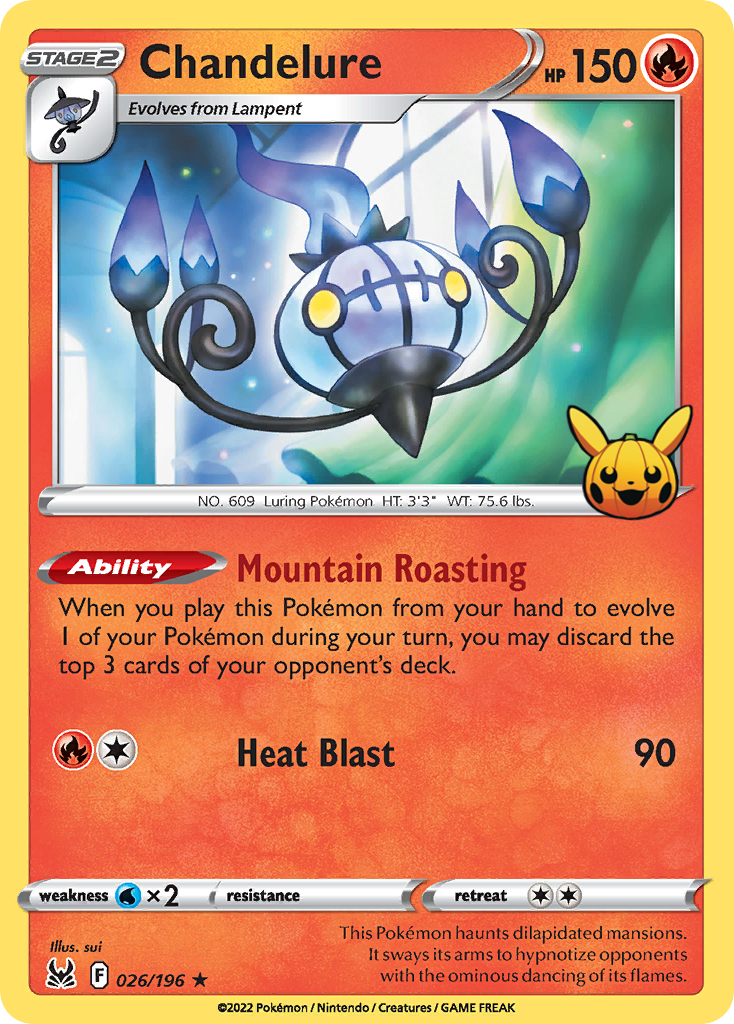 Chandelure-Trick or Trade 2023