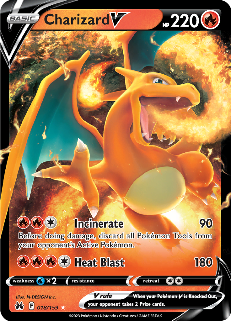 Charizard V-018-crown-zenith