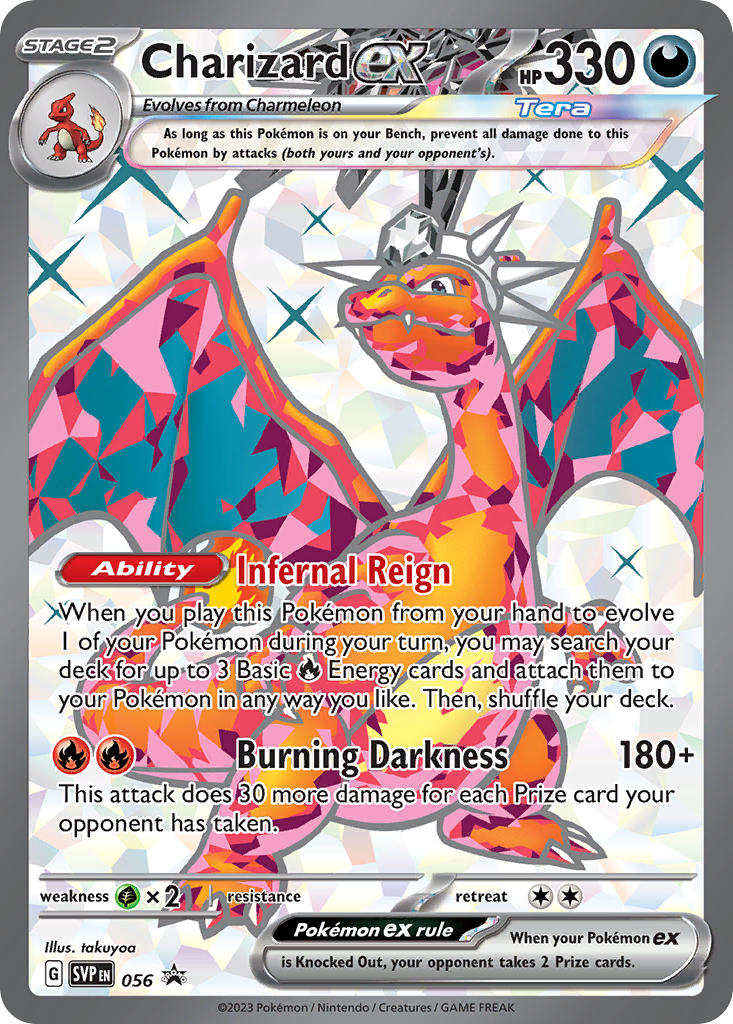 Charizard ex-056-Scarlet & Violet Promos