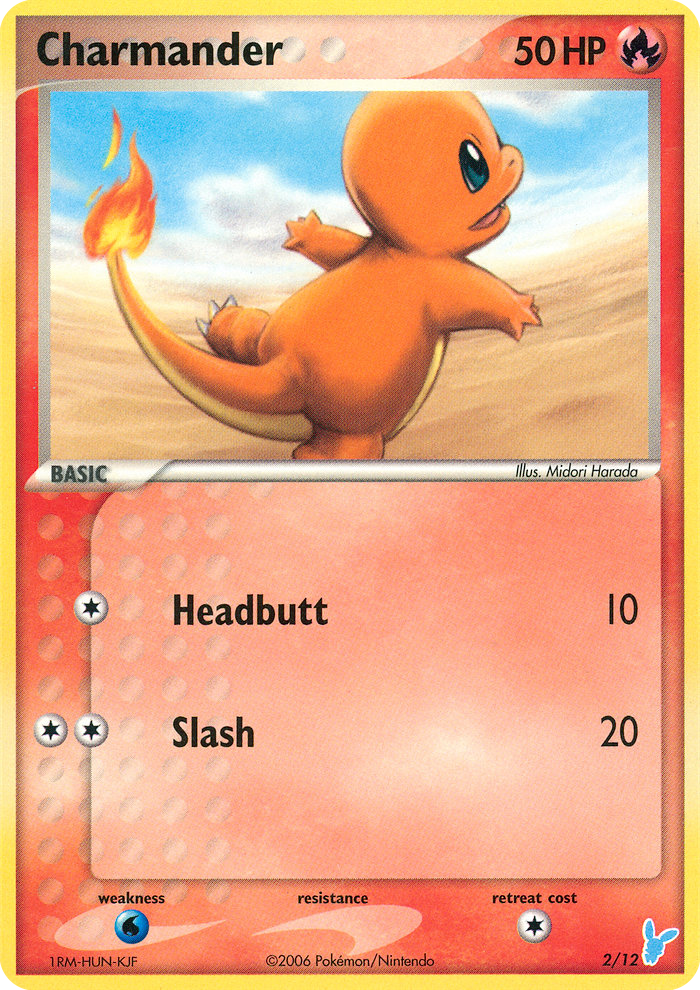 Charmander-2-EX Trainer Kit Minun