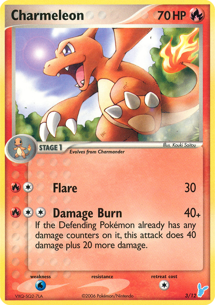 de waarde van Charmeleon EX Trainer Kit Minun kaart