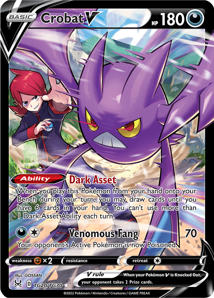 Crobat V-TG20-lost-origin-swsh