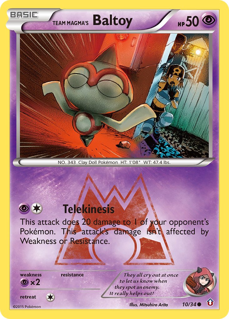 Team Magma’s Baltoy