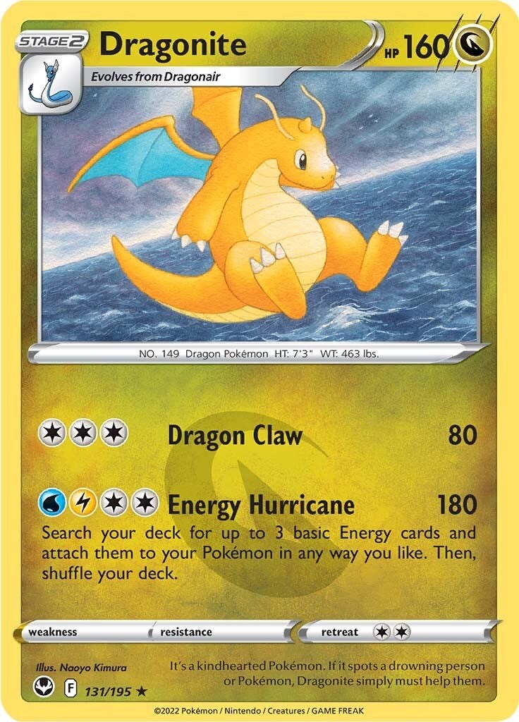 Dragonite-silver-tempest-SWSH-131/195