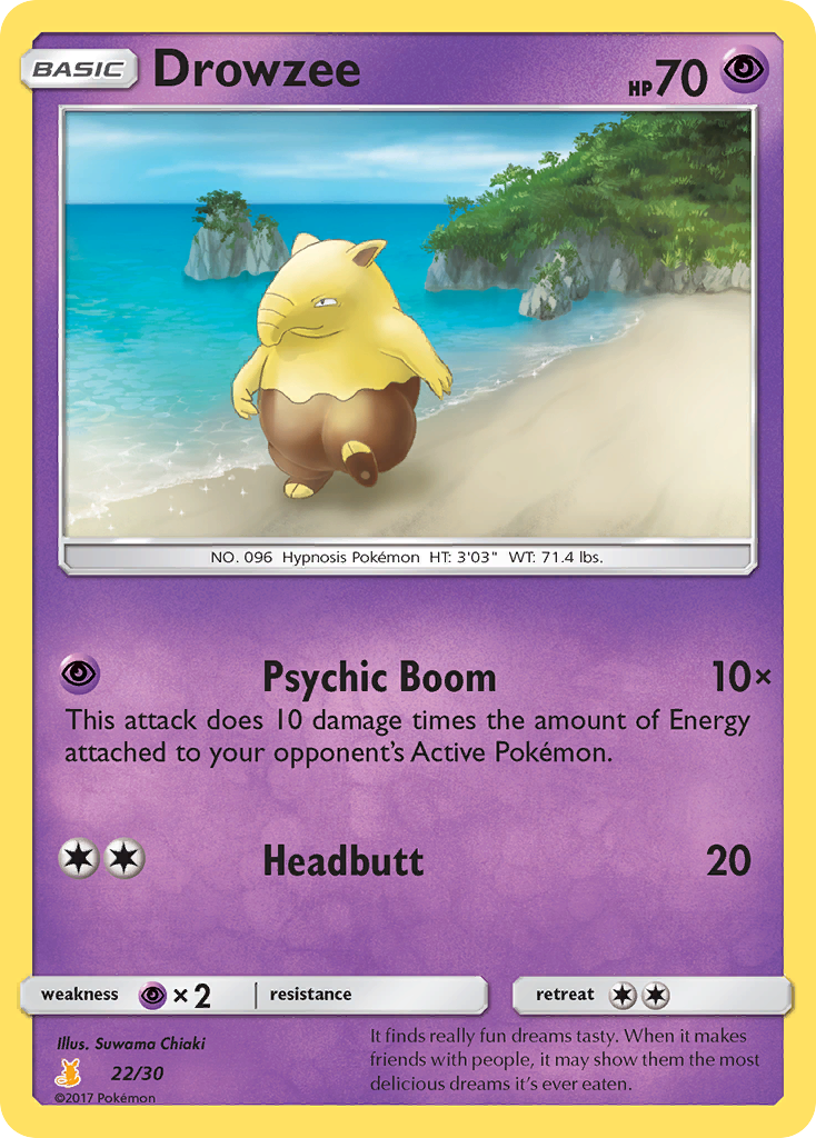 Drowzee-22-SM Trainer Kit Alolan Raichu