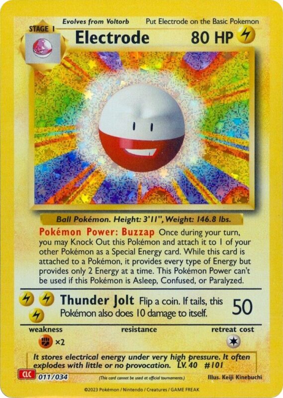 Electrode 011/032 CLL | Pokémon TCG Classic main image 0