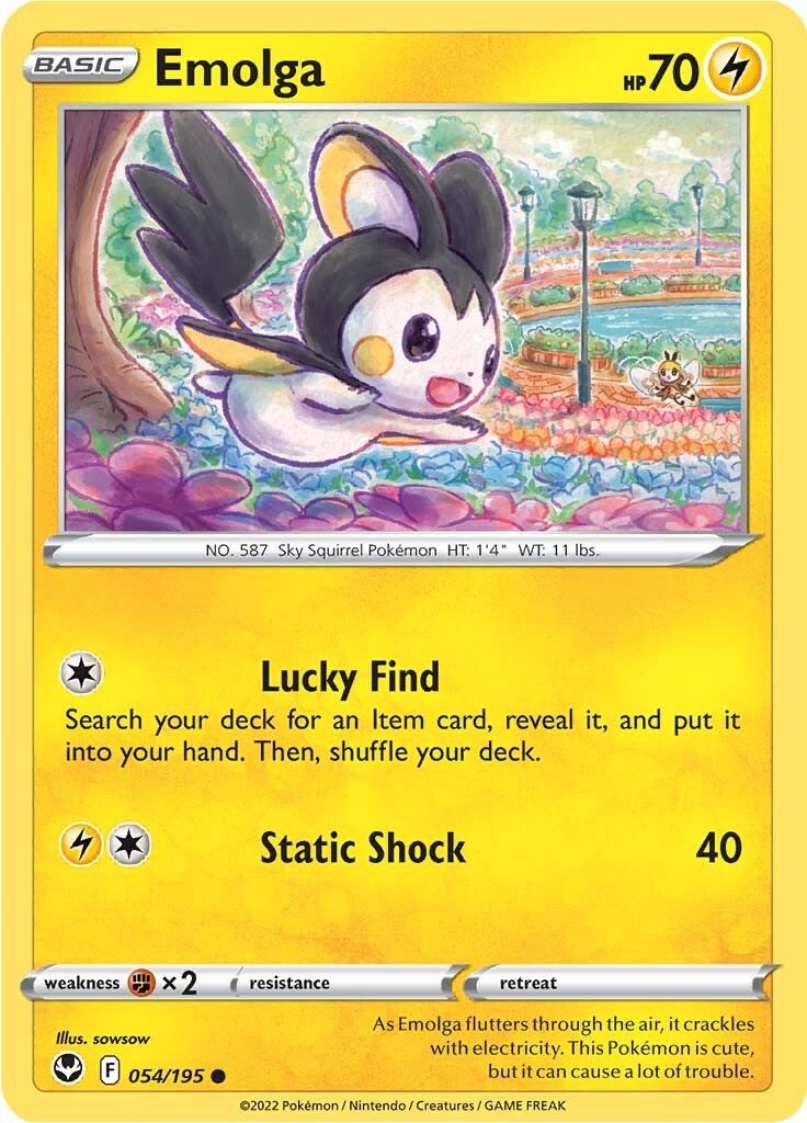 Emolga-silver-tempest-SWSH-054/195