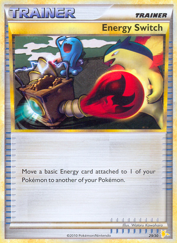 Energy Switch-29-HGSS Trainer Kit Raichu