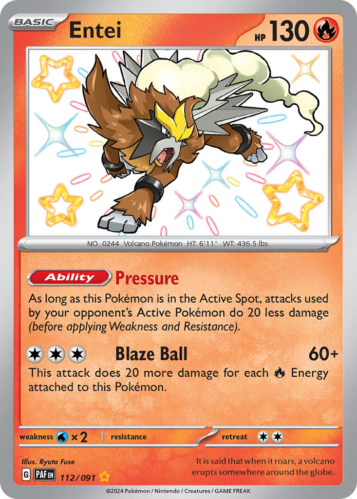 Entei-112-Paldean Fates