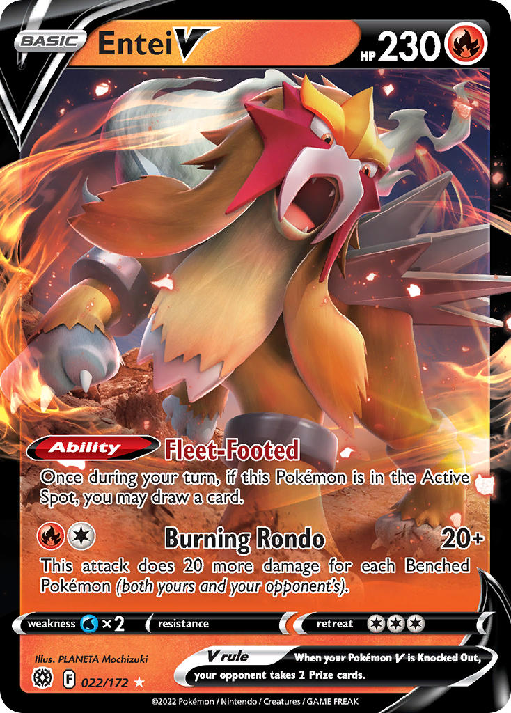 Entei V-022-Brilliant Stars