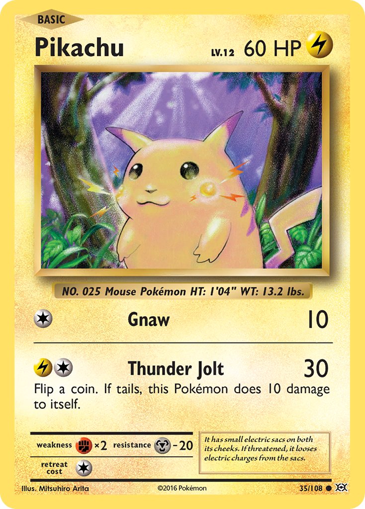 verwijderen onderhoud pijn doen Check de actuele waarde van je Pikachu 35/108 kaart uit de Evolutions set.