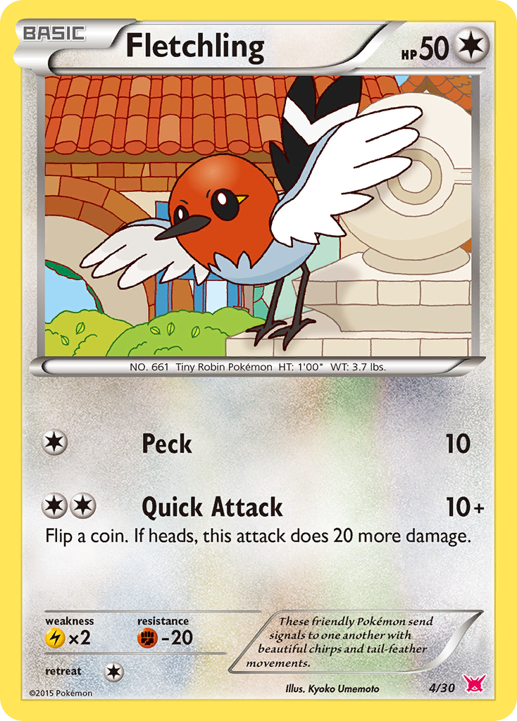 Fletchling-4-XY Trainer Kit Latias