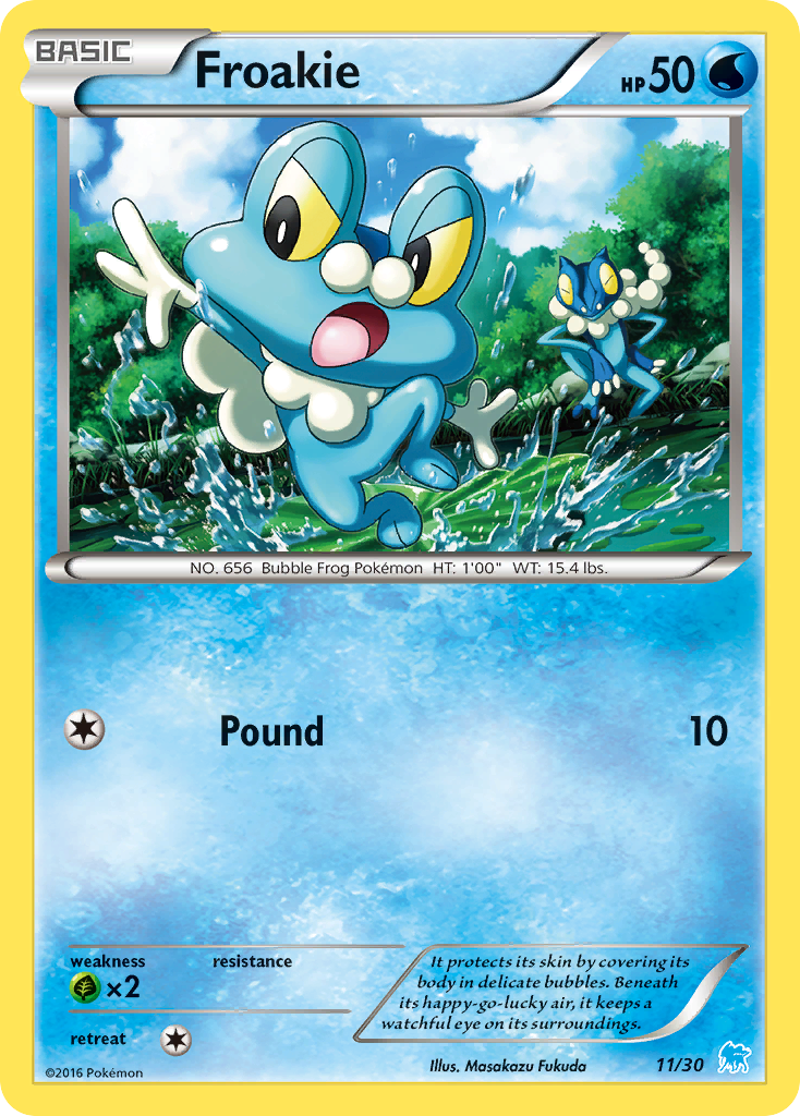 Froakie-11-XY Trainer Kit Suicine