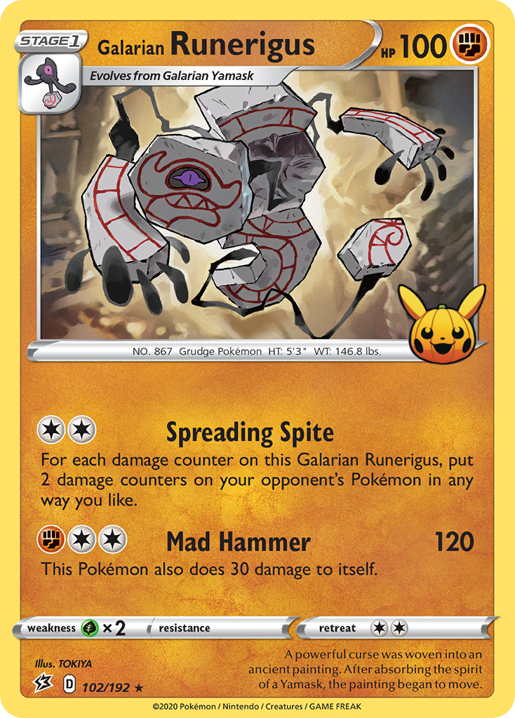 Galarian Runerigus-Trick or Trade 2023