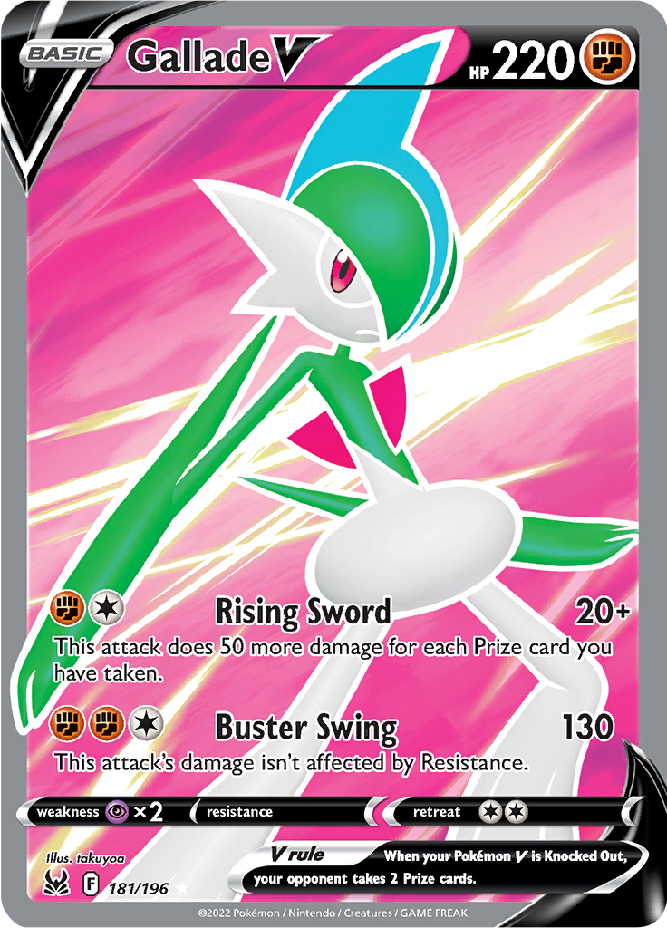 Gallade V-181-lost-origin-swsh