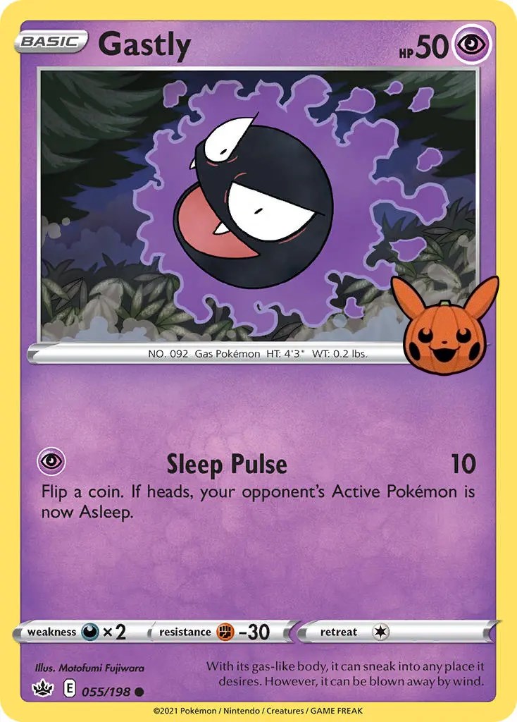 Gastly 055/198-Trick-or-Trade-Promo