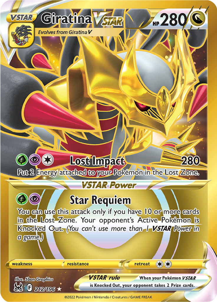 Bekijk Als Eerste De Giratina VSTAR 131 Pokemon Kaart Uit De Net 