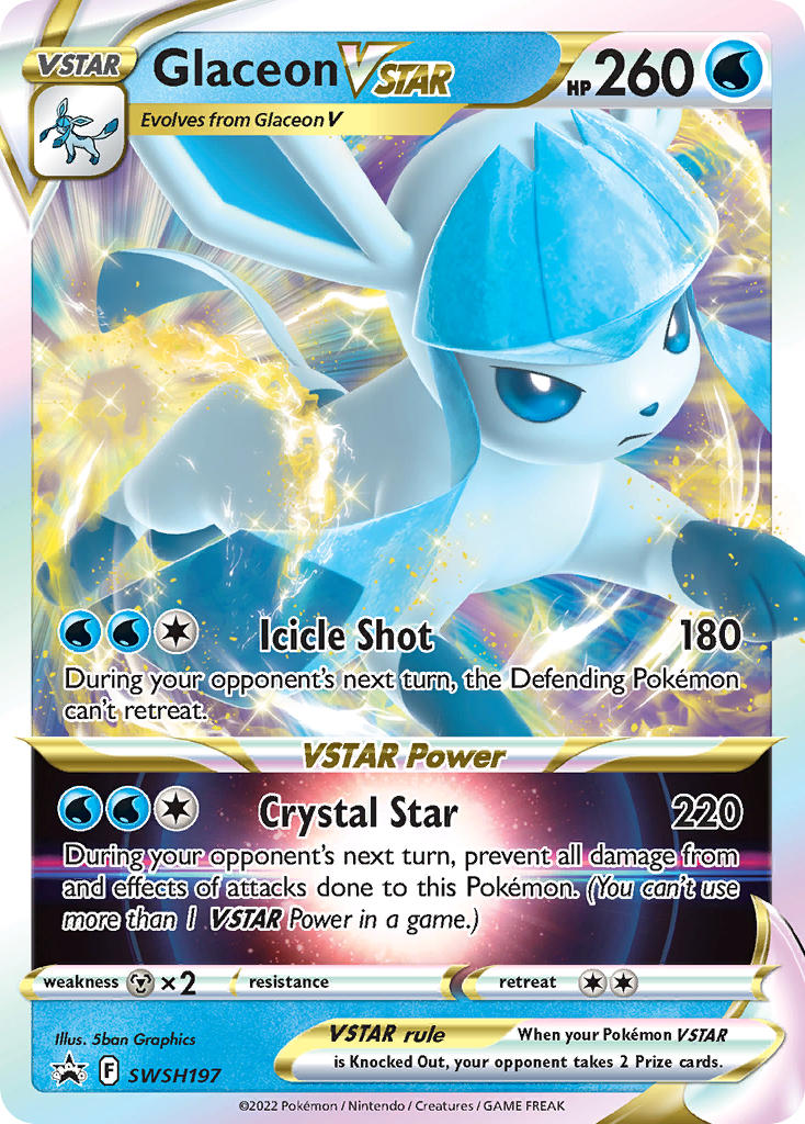 Glaceon VSTAR-SWSH197-promos