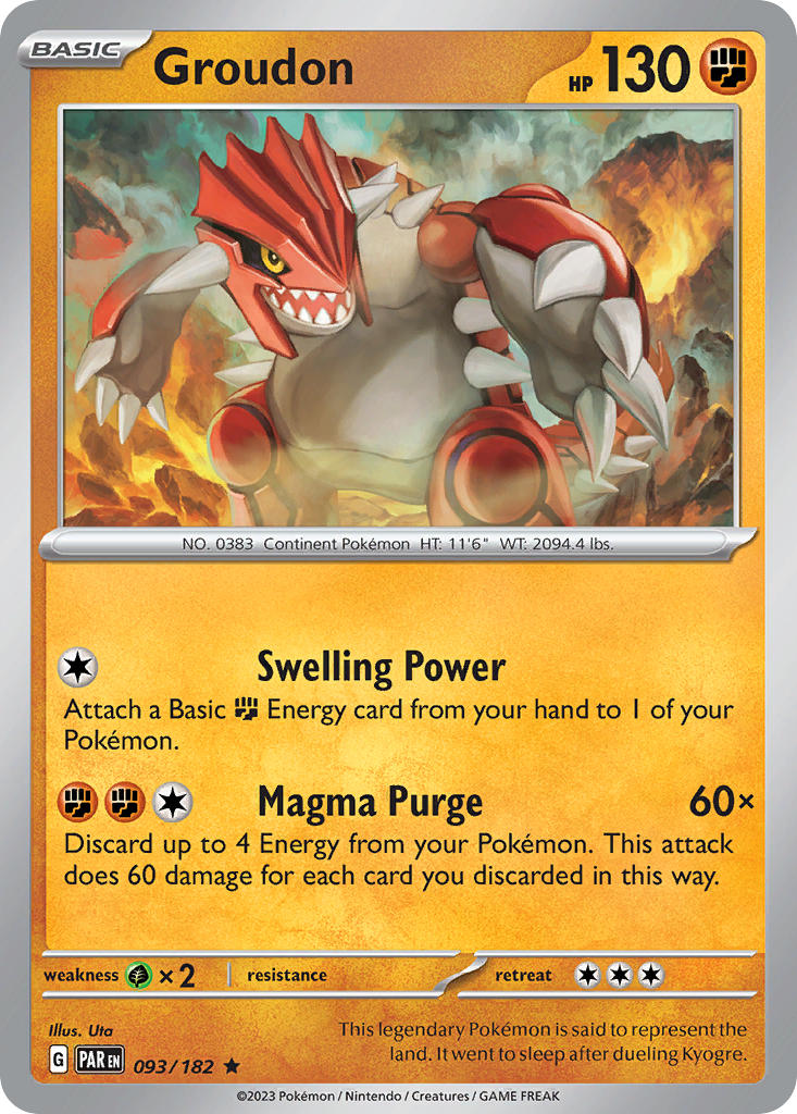 Groudon-093-Paradox Rift