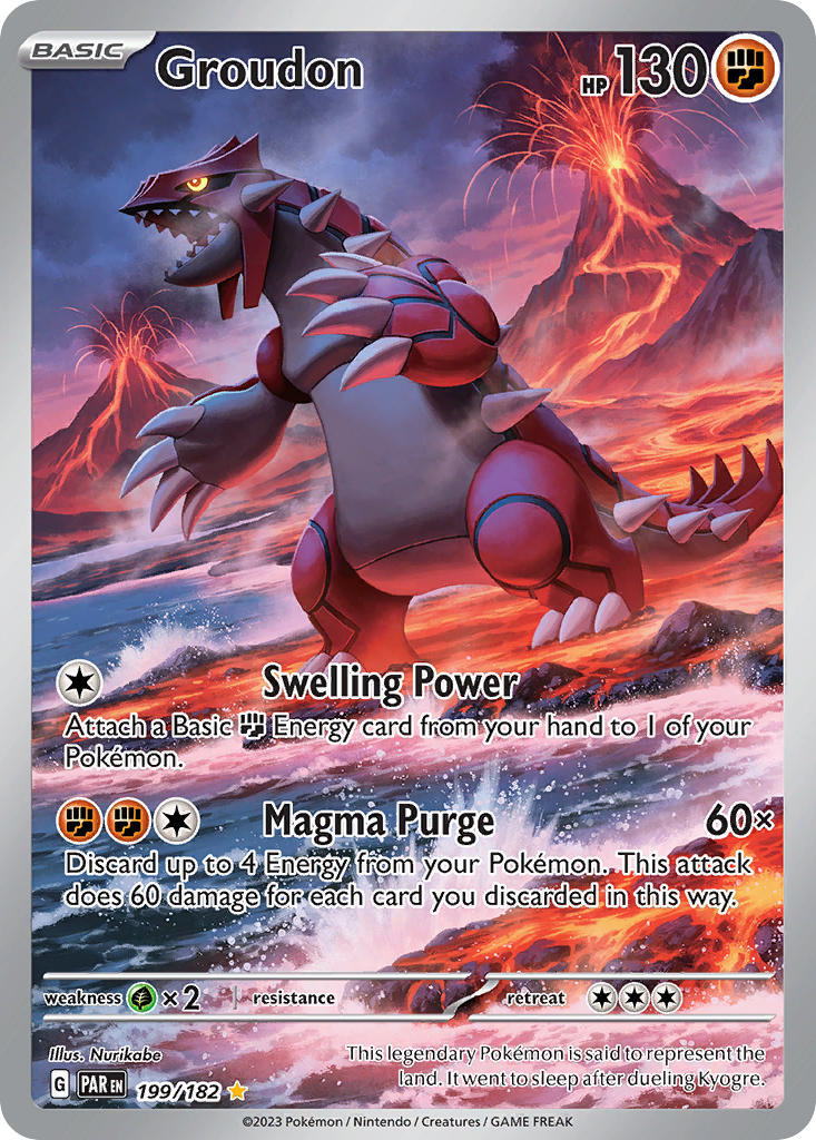 Groudon-199-Paradox Rift