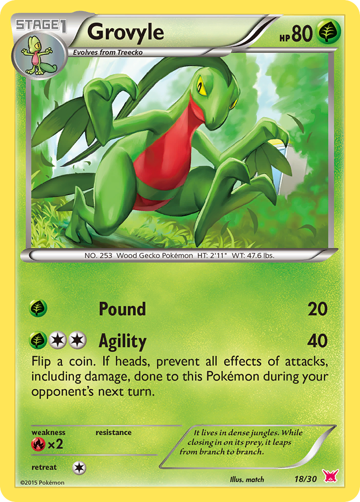 Grovyle-18-XY Trainer Kit Latias