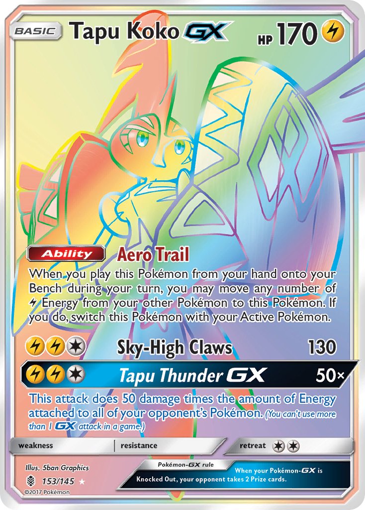 Tapu Koko GX (SM50) [Sun & Moon: Black Star Promos]