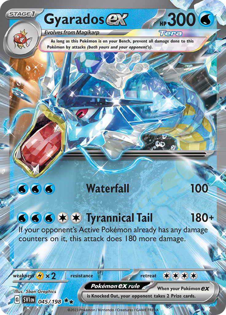 Gyarados ex-45-scarlet-violet