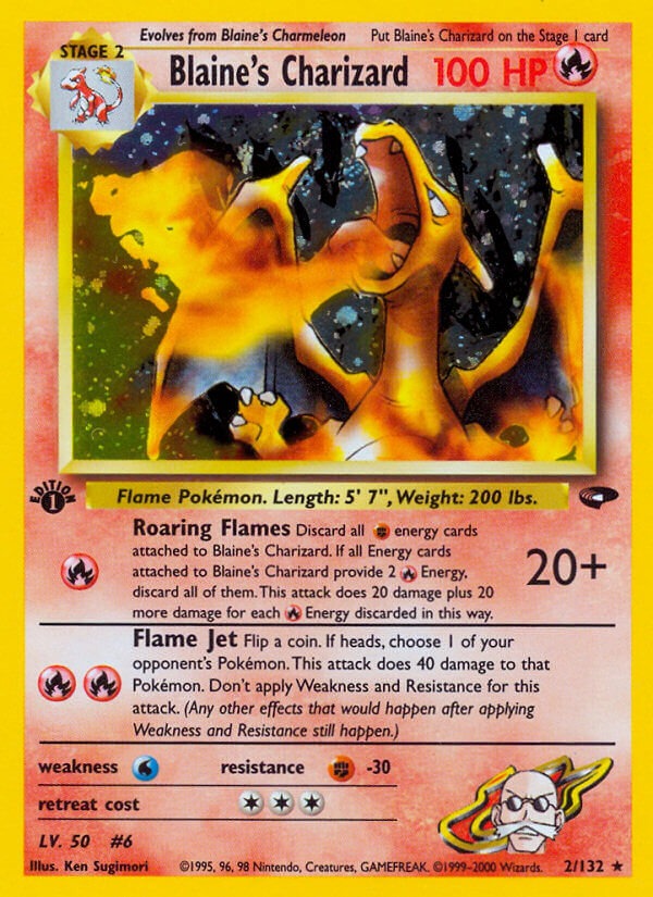 Blaine’s Charizard