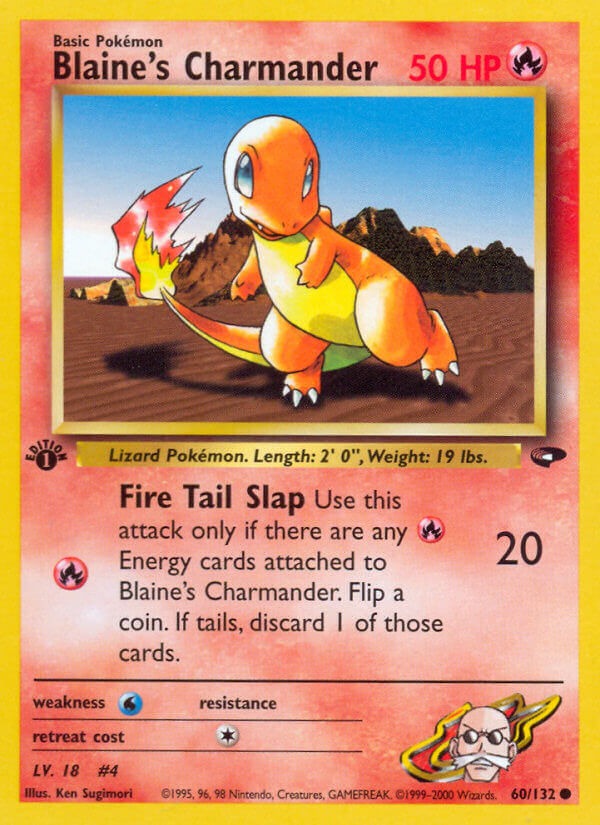 Blaine’s Charmander