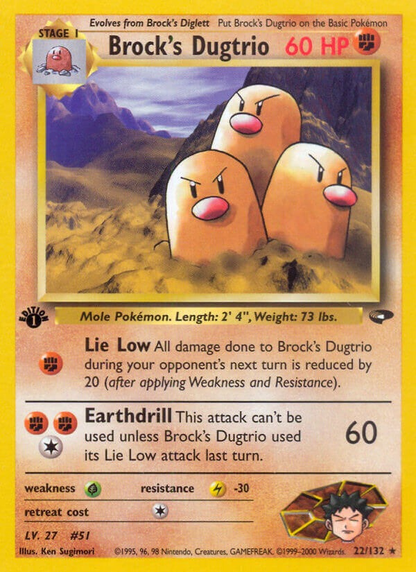 Brock’s Dugtrio