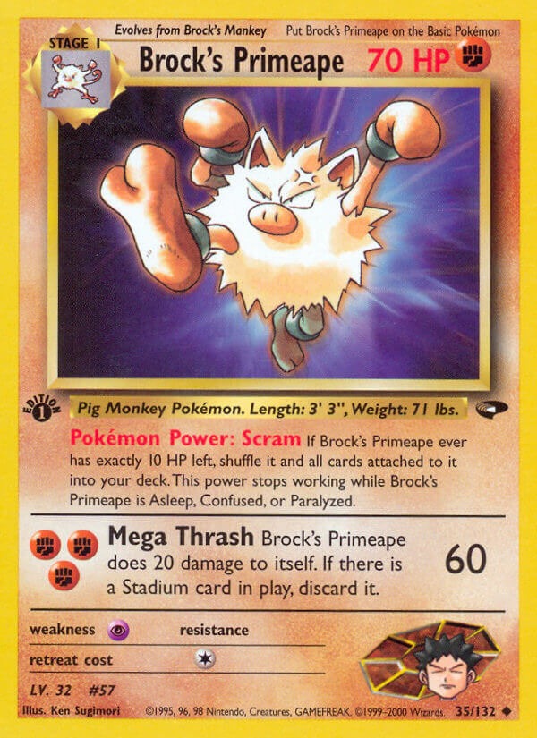 Brock’s Primeape