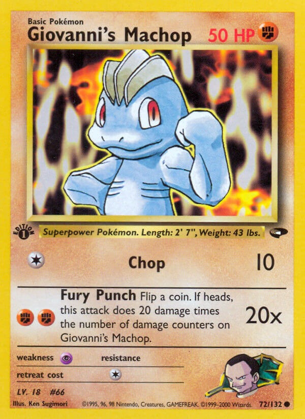 Giovanni’s Machop